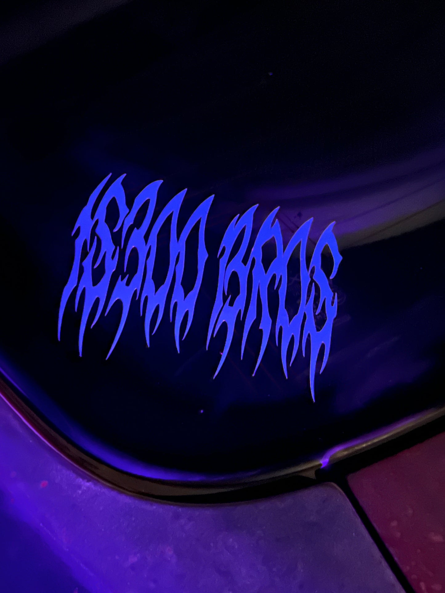 5x4 Is300bros glow in the dark holographic death metal